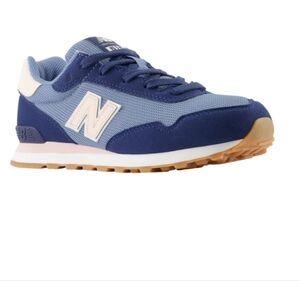 New Balance 515 Classic Lace Sneaker Big Kids Navy Pink White Sneakers Sz 12